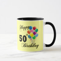 Happy 50th Birthday Gifts and Birthday Apparel