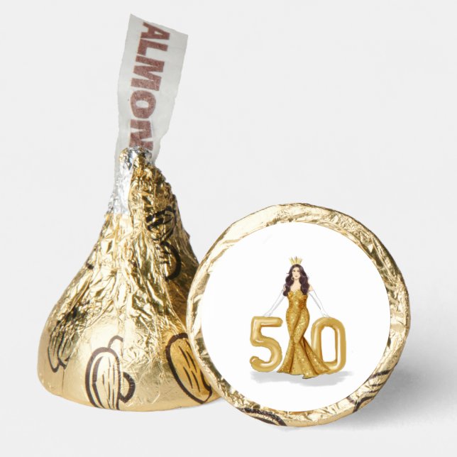 happy 50th birthday hershey®'s kisses® (Front)