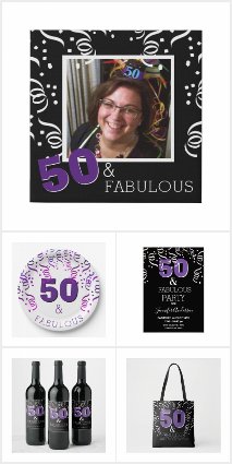 Happy 50th Birthday Party - Fabulous 50