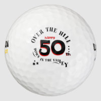 HAPPY 50th! Golf Balls