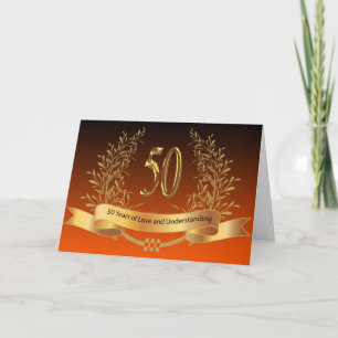 Happy 50th Wedding Anniversary Cards