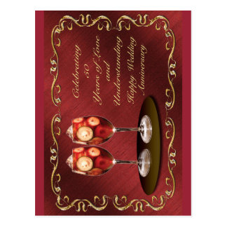 Happy 50th Wedding Anniversary Greeting Card