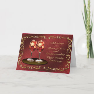 Happy 50th Wedding Anniversary Greeting Card