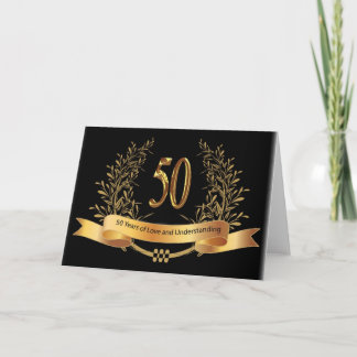 Happy 50th Wedding Anniversary Greeting Cards