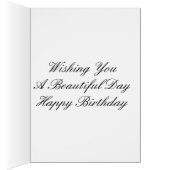 Happy 58th Birthday Flower Cards (Inside (Right))