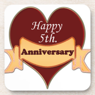 Happy 5th Anniversary Gifts on Zazzle