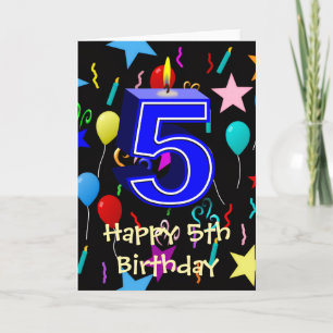 Happy 5th Birthday Greeting Card