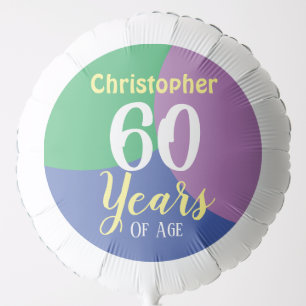 Happy 60th Birthday Balloon