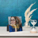 Happy 60th Birthday Script Personalized Photo Plaque<br><div class="desc">Happy 60th Birthday Script Personalized Photo plaque</div>