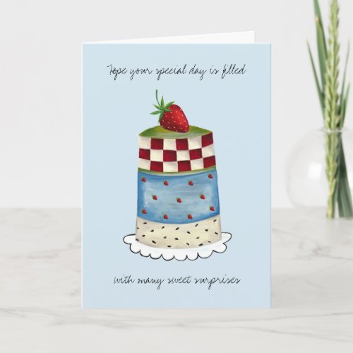Happy 60th or Any Age Birthday Greeting Card