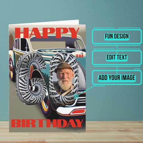 Happy 60th to an Old Classic Birthday Card