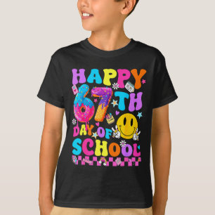 Happy 67 Days Of School 67th Day Smarter Six Seven T-Shirt
