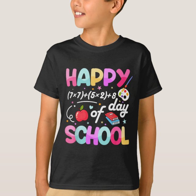 Happy 67 Days Of School 67th Day Smarter Six Seven T-Shirt (Front)