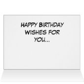 Happy 6th Birthday (Inside Horizontal (Top))