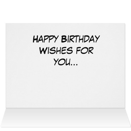 Happy 6th Birthday (Inside Horizontal (Top))