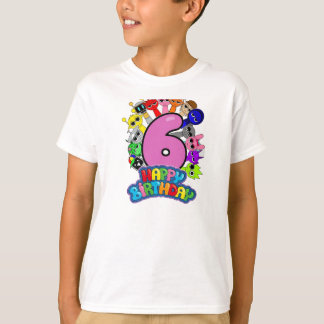 Happy 6th Birthday Sprunki - Simon Funbot Oren T-Shirt