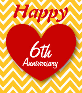 6th Anniversary Invitations Zazzle Hy 6th Wedding Anniversary Gold Chevrons B06 Card