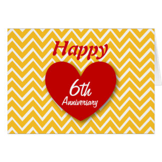 6 Years Anniversary Gifts on Zazzle