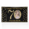 Happy 70th Birthday Banner Black and Gold Photo