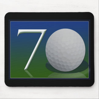 Happy 70th Birthday for golf nut Mouse Pad