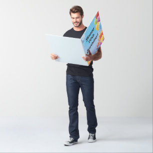 Happy 70th Birthday - Giant Birthday Card