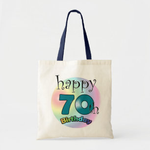 Happy 70th Birthday Tote Bag