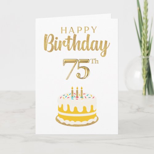 happy 75th birthday card