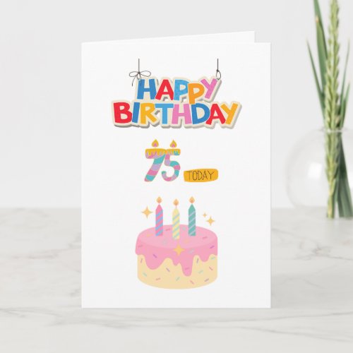 happy 75th birthday card