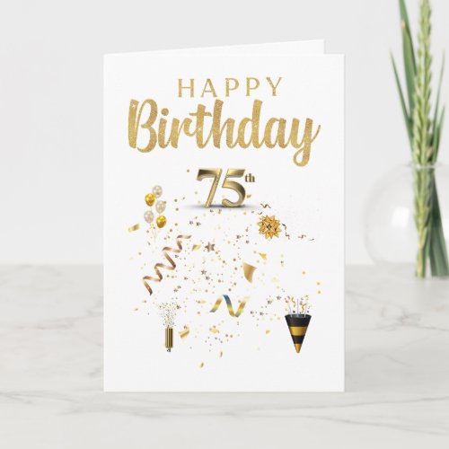 happy 75th birthday card