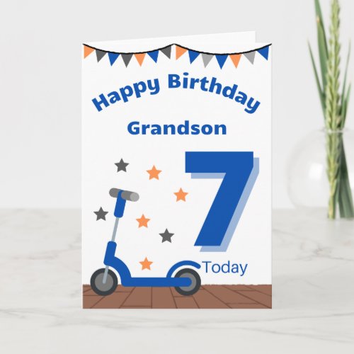 Happy 7th Birthday Grandson