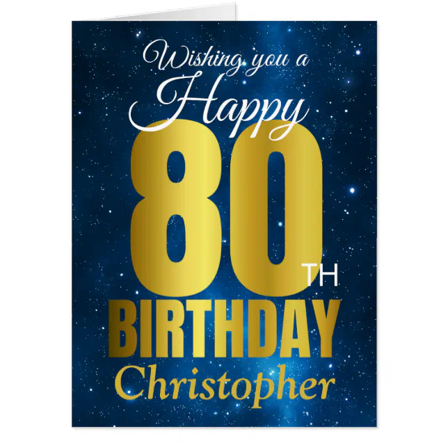 80th Birthday Greeting Card Messages Free Printable 80th Birthday Card