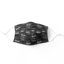 Happy 80th Birthday Unique And Special Gifts Adult Cloth Face Mask