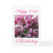 Happy 83rd Birthday Pink and Green Flower