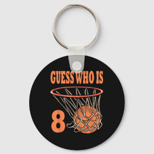 Happy 8th Birthday 8 Year Old Bysketbyll 8th Birth Keychain