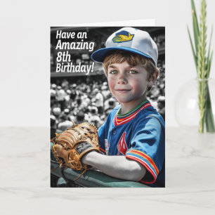Happy 8th Birthday Card