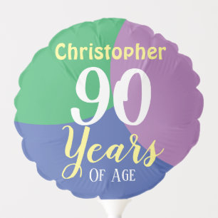 Happy 90th Birthday Balloon