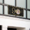 Happy 90th Birthday Banner Black and Gold Photo