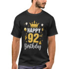 Happy 92nd Birthday Idea For 92 Years Old Man And 