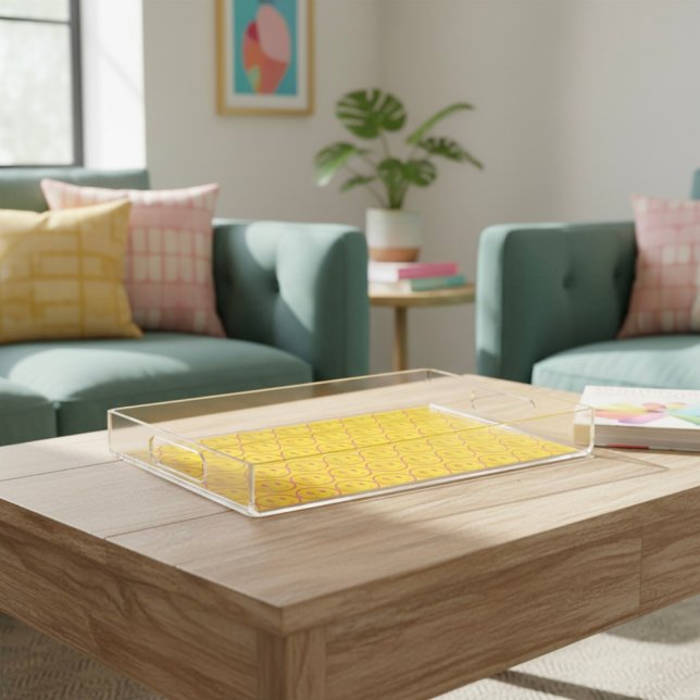 Happy Acrylic Tray (Creator Uploaded)