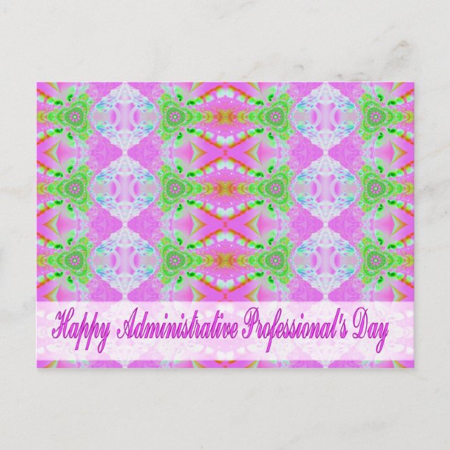 happy administrative professional day postcard (Front)