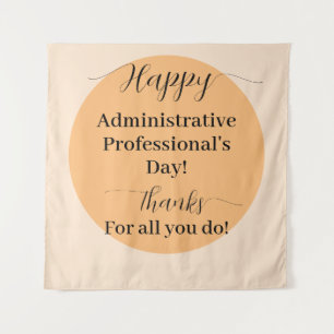 Happy Administrative Professional's Day Backdrop