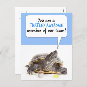 Happy Administrative Professionals Day Cute Office Holiday Postcard