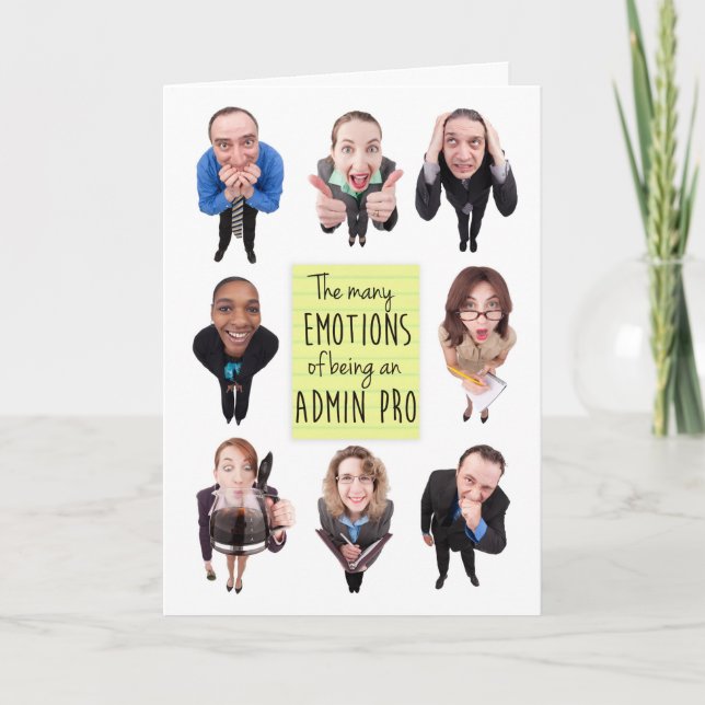 Happy Administrative Professionals Day Humor Card (Front)