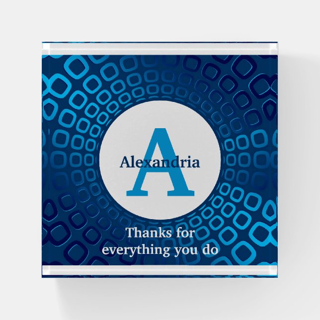 Happy administrative professional's day paperweight (Front)