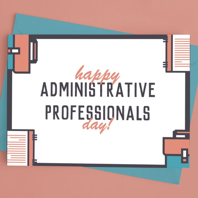 Happy Administrative Professionals Day  Postcard (Creator Uploaded)