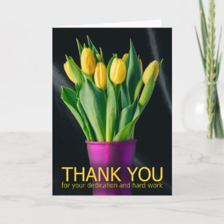 Happy Administrative Professionals Day Tulips Holiday Card