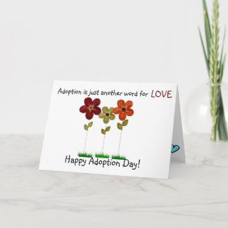 happy adoption card