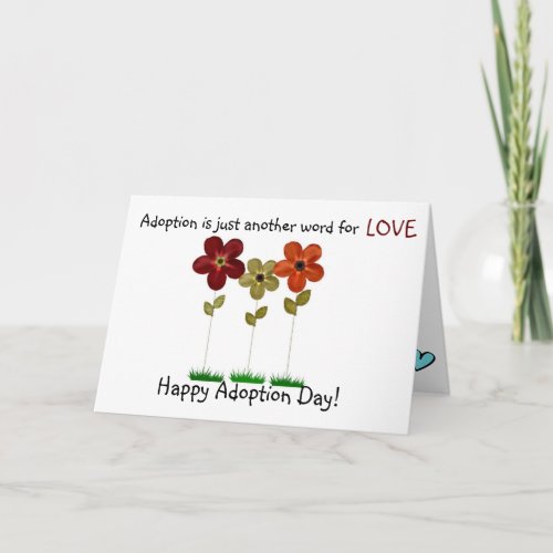 happy adoption card