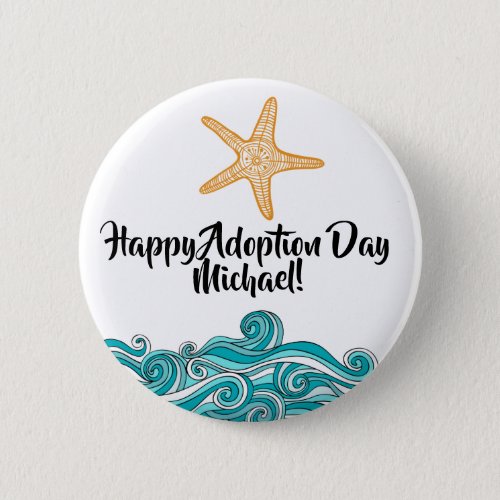 Happy Adoption Day Button Party Button