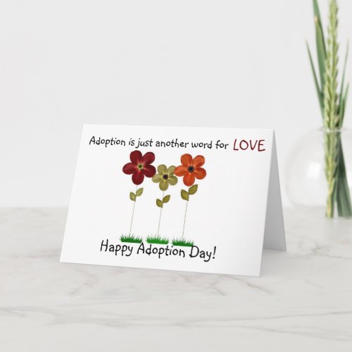 happy adoption day card